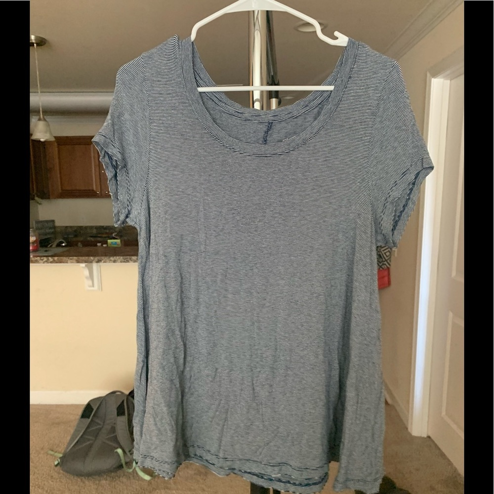 Flowy short sleeve shirt